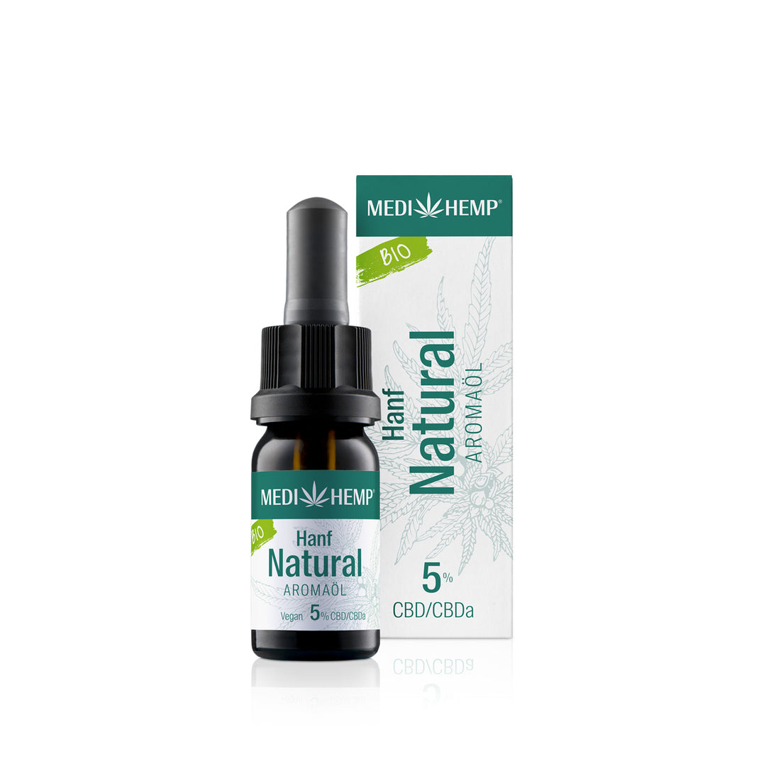 Natürliches Bio Aromaöl von Medihemp mit 5%