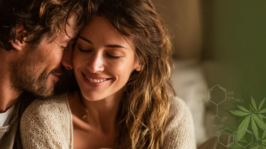 Zwei Partner im Gespräch über das Thema CBD Wirkung Sexualität