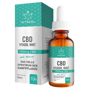 VITADOL ACEITE CBD ORGÁNICO MENTA 10% 10ML