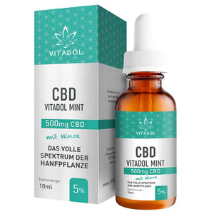 VITADOL ACEITE CBD ORGÁNICO MENTA 5% 10ML